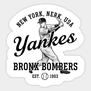 Yankees Bronx Bombers Sticker